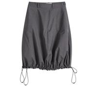 Coperni Women's TECHNICAL TAILORED BALLOON MIDI SKIRT Grey FR 38
