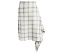 Coperni Women's Zero Waste Long Skirt Blue Check FR 38