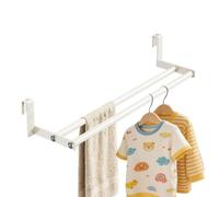 Copeyuya Radiator Clothes Airer Rack Space-Saving Towel Organizer, 38cm | Radiator Foldable Airer With Arms, Laundry Dryers Clothes, Hanging Drying Rack For Closet Room Clothing