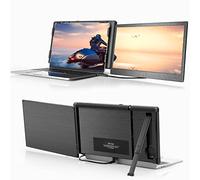 CopGain Laptop Screen Extender 13.3" FHD 1080P IPS Laptop Monitor Extender | Dual Screen Extender Monitor USB-C/HDMI Plug-Play for Windows, Mac, PS5,13.3" Detached Dual Portable Monitor for Laptop