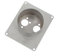 Copgge 60mm Diesel Heater Floor Mount Plate Bracket 304 Stainless Steel Parking Heater Stand Heater Base Holder Turret Mount for Webasto Air Top 2000 2000ST 2000STC, for Eberspacher Airtronic D2 D4