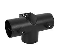 Copgge Diesel Heater Duct Connector Parking Heater Pipe Hose Ducting Vent Connector with Adjustable Valve Flap for Eberspacher Webasto Diesel Heater, for Chinese Diesel Heater 2KW (T Piece 60MM)