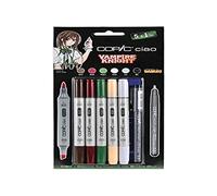 Copic Ciao 5+1 Manga Marker Set - Vampire Knight (Pack of 5 + Multiliner)