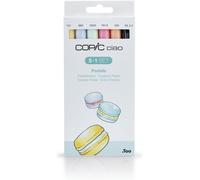 Copic Ciao 5+1 Pastels Set Twin Tipped Markers Plus 0.3 Fineliner for Manga Art