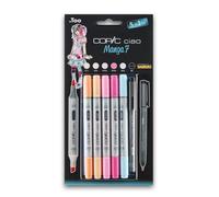 Copic Ciao 5+1 Sets - For Art & Crafts, Colouring, Graphics, Highlighter, Design