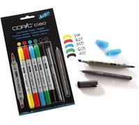 Copic Ciao 5pc + Multiliner Pen Set - Brights