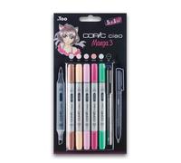 Copic Ciao 5pc + Multiliner Pen Set - Manga 3