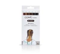COPIC Ciao Coloured Marker Pen 5+1 Set Hair Tones 2, Art & Crafts, Colouring, Graphics, Highlighter, Design, Anime, Professional & Beginners, Art Supplies & Colouring Books