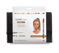 COPIC Ciao Coloured Marker Pen - Coppic Ciao Wallet of 12 Portrait, for Art & Crafts, Colouring, Graphics, Highlighter, Design, Anime, Professional & Beginners, Art Supplies & Colouring Books
