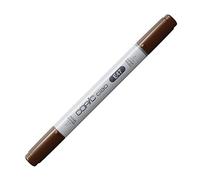 COPIC Ciao Coloured Marker Pen - (E-47) Dark Brown, For Art & Crafts, Colouring, Graphics, Highlighter, Design, Anime, Professional & Beginners, Art Supplies & Colouring Books