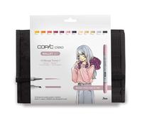 Copic Ciao Coloured Marker Pen - Wallet of 12 Witch, For Art & Crafts, Graphics, Highlighter, Design, Anime, Professional & Beginners, Art Supplies & Colouring Books