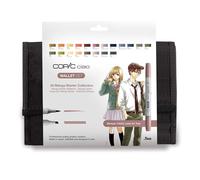 COPIC Ciao Coloured Marker Pen - Wallet of 20 Love, for Art & Crafts, Colouring, Graphics, Highlighter, Design, Anime, Professional & Beginners, Art Supplies & Colouring Books