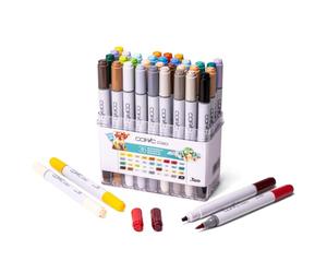 COPIC Ciao Drawing Marker Pens Manga Colours Pack of 36