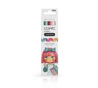 COPIC Ciao Layer & Mix Pen Set Of 3 Vibrant Palette Markers, Art, Craft, Colouring, Graphic, Highlighter, Design, Anime Manga