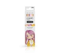 COPIC Ciao Layer & Mix Set Of 3 Pens, Sunset Palette Markers, Art, Craft Colouring, Graphic, Highlighter, Design, Anime Manga