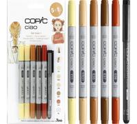Copic Ciao 5+1 Marker Set - Choose Brights Hues Pastels Skin Grey Manga Stamping