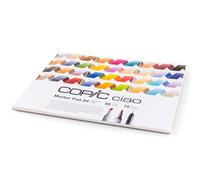 COPIC Ciao Marker Pad, 50 Sheets Marker Paper DIN A4, 75 g/m² Drawing Paper for Copic Markers, Ultra White, Acid-Free, Chlorine-Free