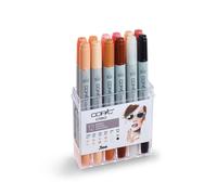 Copic ciao 12 Piece Skin Tone Set - Skin tones