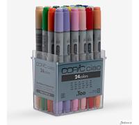 Copic Ciao Marker Set Alcohol Based Twin Tip 24 Pack For Illustration Colouring