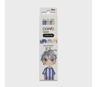 Copic Ciao Marker Set - Copic 3 Marker - Serene Palette (Layer & Mix Calm Grey,