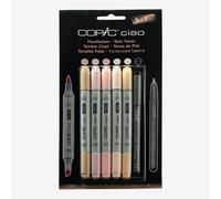 Copic : Ciao Marker : Skin Tones (Caucasian) : Set of 5+1