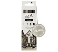 Copic Ciao Markers (Shade) Set of 4, Dark Warm Grey