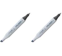 Copic Classic Coloured Marker Pen C-1 Cool Gray No.1, Art & Crafts, Colouring, Graphics, Highlighter, Design, Anime, Professional & Beginners, Art Supplies & Colouring Books (Pack of 2)