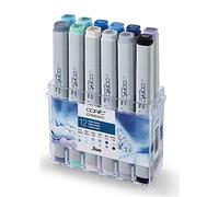 Copic Classic Coloured Marker Pen - Set of 12 Winter, For Art & Crafts, Colouring, Graphics, Highlighter, Design, Anime, Professional & Beginners, Art Supplies & Colouring Books