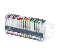 COPIC Classic Coloured Marker Pen - Set of 72 B, for Art & Crafts, Colouring, Graphics, Highlighter, Design, Anime, Professional & Beginners, Art Supplies & Colouring Books