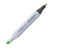Copic Classic Coloured Marker Pen - (YG-01) Green Bice, Double-ended with Fine and Medium Broad Nibs, For Art & Crafts, Sketching, Highlighting, Design, Anime, Professional & Beginners