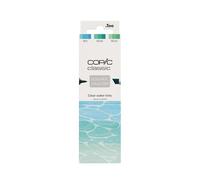 Copic Classic Deisgner Collection, Set of 3 Coloured Marker Pens, Clear Water Tints, For Art & Crafts, Colouring, Graphics, Highlighter, Design, Anime, Professional & Beginners, Art Supplies
