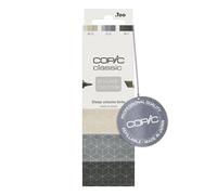 Copic Classic Deisgner Collection, Set of 3 Coloured Marker Pens, Deep Volume Tints, Art & Crafts, Colouring, Graphics, Highlighter, Design, Anime, Professional & Beginners, Art Supplies