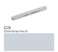 COPIC Classic Coloured Marker Pen - (C-3) Cool Gray No.3, For Art & Crafts, Colouring, Graphics, Highlighter, Design, Anime, Professional & Beginners, Art Supplies & Colouring Books