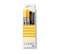 Copic Doodle Pack, Yellow, Set of 4, Yellow