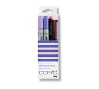 Copic Doodle Pack, Purple, Set of 4, Purple