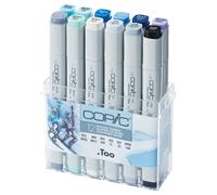 Copic Marker 12 Piece Sets - For Art & Crafts, Colouring, Graphics, Highlighter