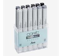 Copic : Marker Set : Cool Grey : Set of 12