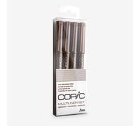 Copic : Multiliner : Pigment Pen : Brown : Set of 4