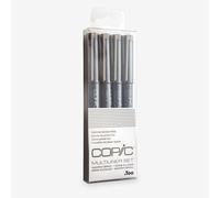 Copic : Multiliner : Pigment Pen : Warm Grey : Set of 4