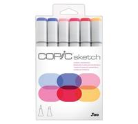 Copic Sketch Marker, Floral, Set of 6, Multi