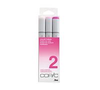 Copic Sketch Coloured Marker Pen - Set of 3 Color Fusion 2, For Art & Crafts, Colouring, Graphics, Highlighter, Design, Anime, Professional & Beginners, Art Supplies & Colouring Books