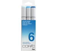 COPIC Sketch Coloured Marker Pen - Set of 3 Color Fusion 6, For Art & Crafts, C