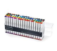 COPIC Sketch Coloured Marker Pen - Set Of 72 A, For Art & Crafts, Colouring, Graphics, Highlighter, Design, Anime, Professional & Beginners, Art Supplies & Colouring Books