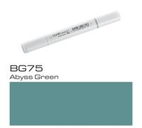 COPIC Sketch Coloured Marker Pen - (BG-75) Abyss Green, for Art & Crafts, Colouring, Graphics, Highlighter, Design, Anime, Professional & Beginners, Art Supplies & Colouring Books