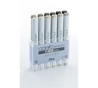 Copic Sketch Marker Pen Set - Warm Greys (12pc)