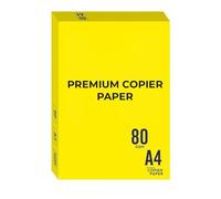 ZOPPER | A4 Copier Paper 80gsm White 500 Sheets - Premium - Multipurpose Paper for Inkjet and Laser Printers, Bright White Paper for All Your Office Needs (1 Ream)