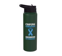Coping Not Croaking with Eagle Syndrome Stainless Steel Insulated Water Bottle