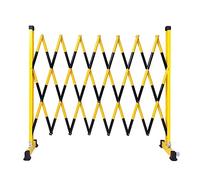 coping Portable Fibers Traffic Ber - Expandable Fence for Construct Sites, Outdoor Safe Control, Lightweight &, Easy Setup for Crowd ment