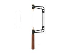 Coping Saw Hand Tool for Wood Crafts and Jewelry Projects - Adjustable Frame with Alloy Steel Blade- Round Handle