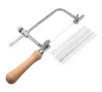 Coping Saw with 5 Blades - Silver